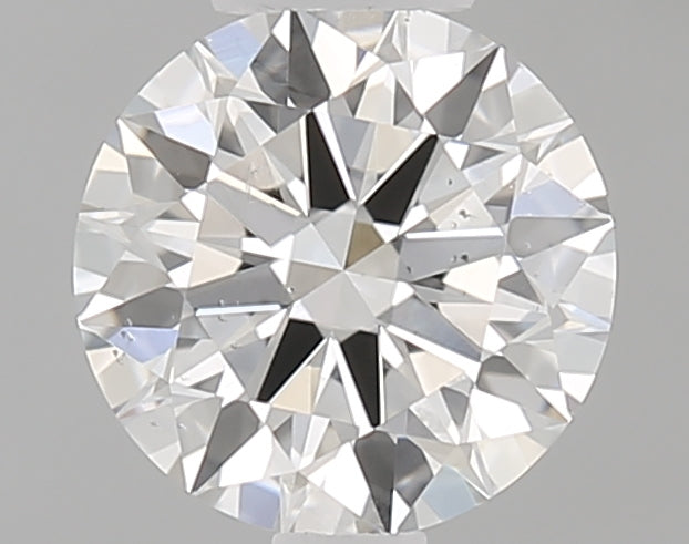 GIA 0.53 Carat Round Brilliant Natural Diamond 鑽石