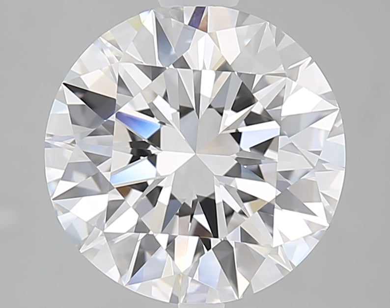 GIA 3.41 Carat Round Brilliant Natural Diamond 鑽石