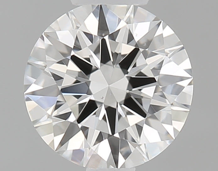 GIA 0.57 Carat Round Brilliant Natural Diamond 鑽石
