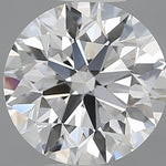 GIA 0.63 Carat Round Brilliant Natural Diamond 鑽石