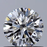 GIA 0.57 Carat Round Brilliant Natural Diamond 鑽石