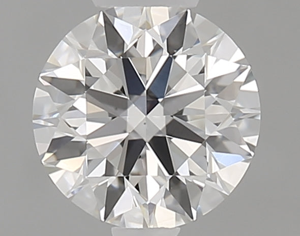 GIA 0.57 Carat Round Brilliant Natural Diamond 鑽石