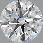 GIA 0.72 Carat Round Brilliant Natural Diamond 鑽石