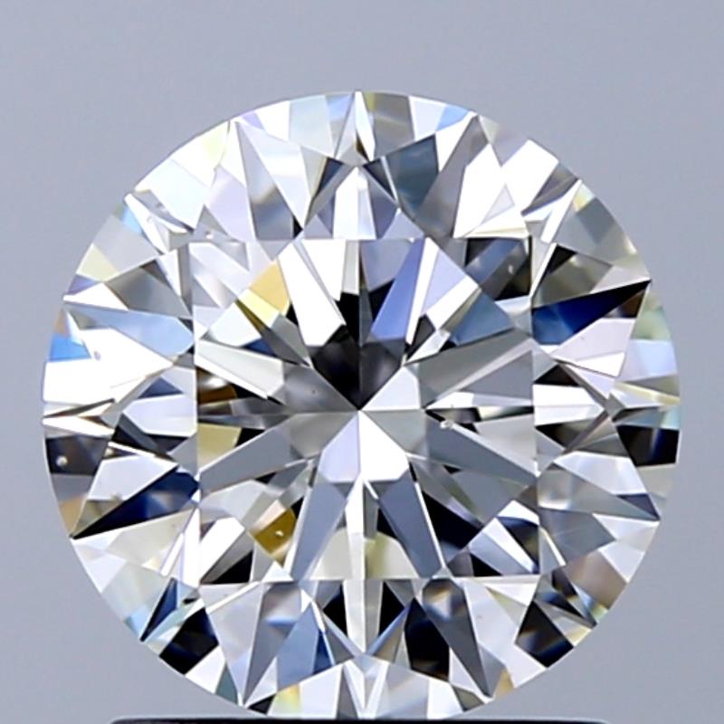 GIA 1.55 Carat Round Brilliant Natural Diamond 鑽石