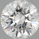 GIA 0.54 Carat Round Brilliant Natural Diamond 鑽石