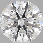 GIA 0.57 Carat Round Brilliant Natural Diamond 鑽石