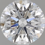 GIA 0.57 Carat Round Brilliant Natural Diamond 鑽石