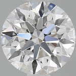GIA 0.57 Carat Round Brilliant Natural Diamond 鑽石