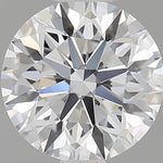 GIA 0.57 Carat Round Brilliant Natural Diamond 鑽石