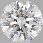 GIA 0.58 Carat Round Brilliant Natural Diamond 鑽石