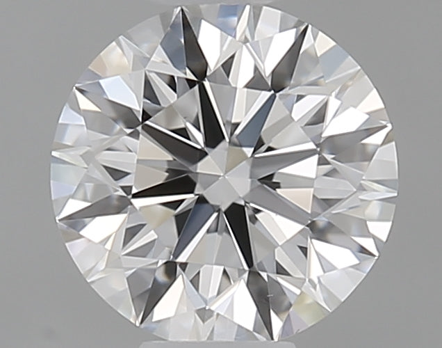 GIA 0.58 Carat Round Brilliant Natural Diamond 鑽石