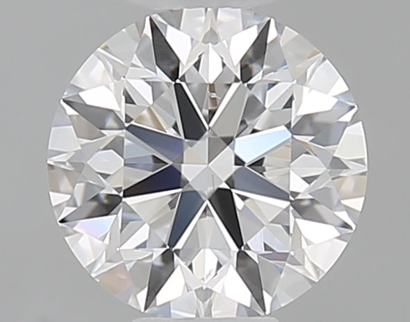 GIA 0.57 Carat Round Brilliant Natural Diamond 鑽石