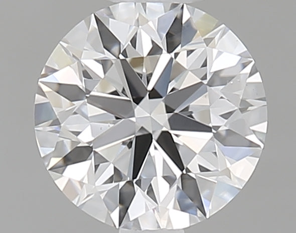 GIA 0.58 Carat Round Brilliant Natural Diamond 鑽石