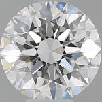 GIA 0.58 Carat Round Brilliant Natural Diamond 鑽石