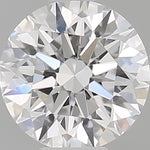 GIA 0.61 Carat Round Brilliant Natural Diamond 鑽石