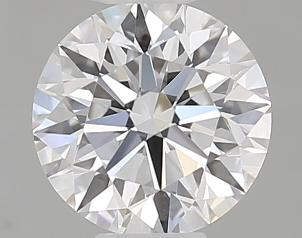 GIA 0.58 Carat Round Brilliant Natural Diamond 鑽石