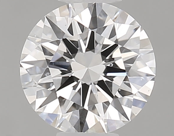 GIA 0.57 Carat Round Brilliant Natural Diamond 鑽石