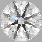 GIA 0.57 Carat Round Brilliant Natural Diamond 鑽石