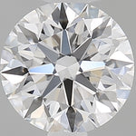 GIA 0.57 Carat Round Brilliant Natural Diamond 鑽石