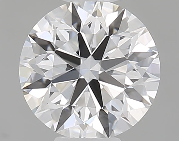 GIA 0.57 Carat Round Brilliant Natural Diamond 鑽石
