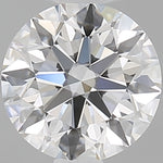 GIA 0.53 Carat Round Brilliant Natural Diamond 鑽石
