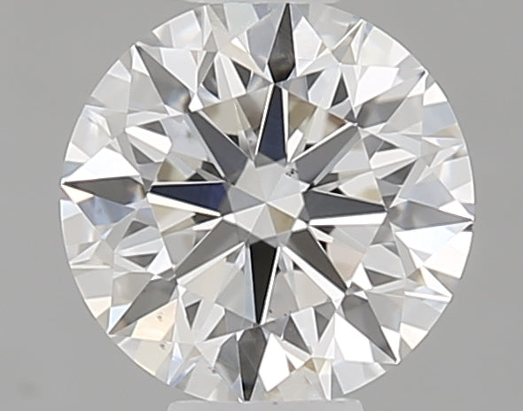 GIA 0.56 Carat Round Brilliant Natural Diamond 鑽石