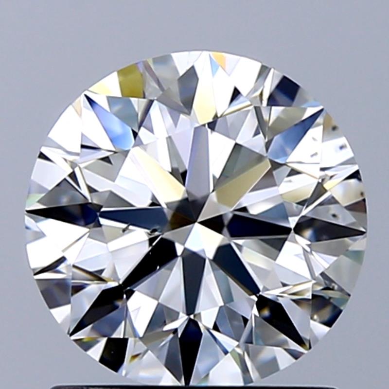 GIA 1.28 Carat Round Brilliant Natural Diamond 鑽石