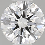 GIA 0.57 Carat Round Brilliant Natural Diamond 鑽石