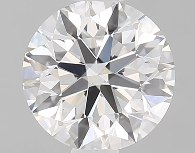 GIA 0.57 Carat Round Brilliant Natural Diamond 鑽石