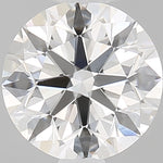 GIA 0.59 Carat Round Brilliant Natural Diamond 鑽石