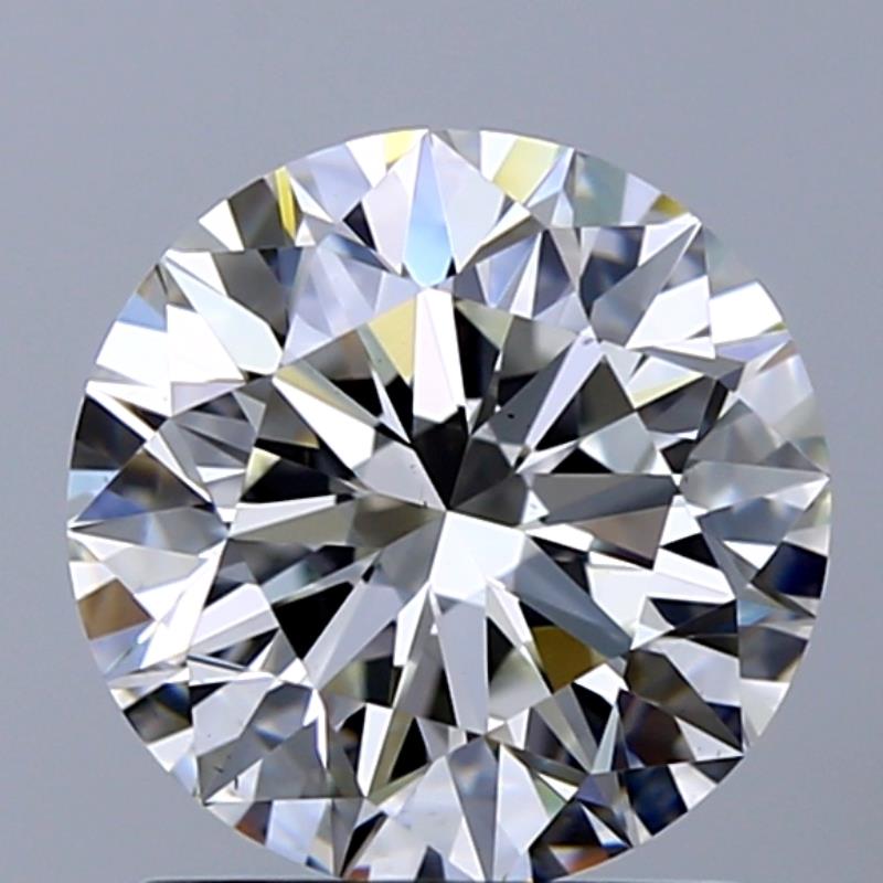 GIA 1.51 Carat Round Brilliant Natural Diamond 鑽石