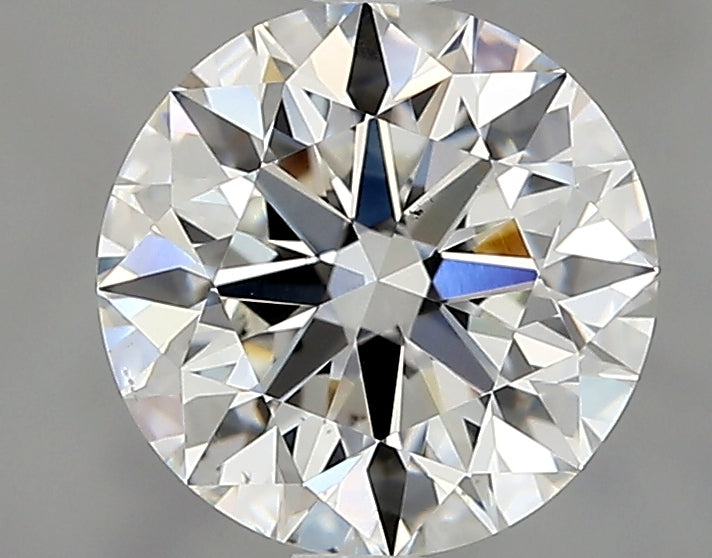 GIA 1.72 Carat Round Brilliant Natural Diamond 鑽石