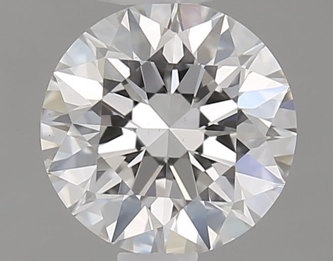 GIA 0.59 Carat Round Brilliant Natural Diamond 鑽石