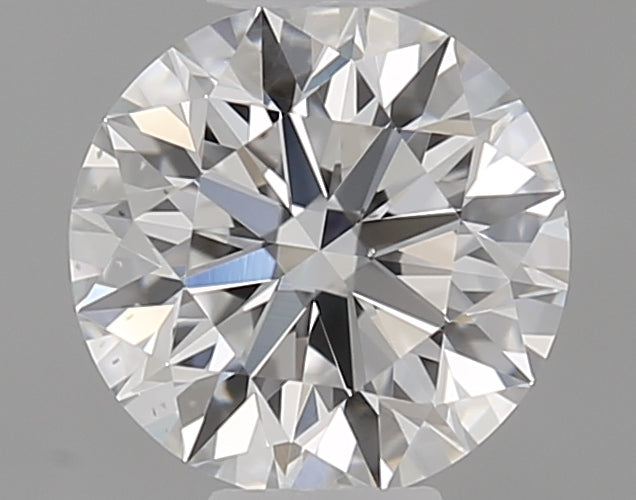 GIA 0.57 Carat Round Brilliant Natural Diamond 鑽石