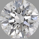 GIA 0.63 Carat Round Brilliant Natural Diamond 鑽石