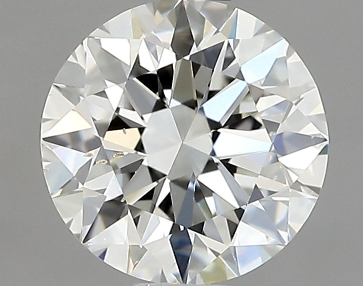 GIA 0.84 Carat Round Brilliant Natural Diamond 鑽石