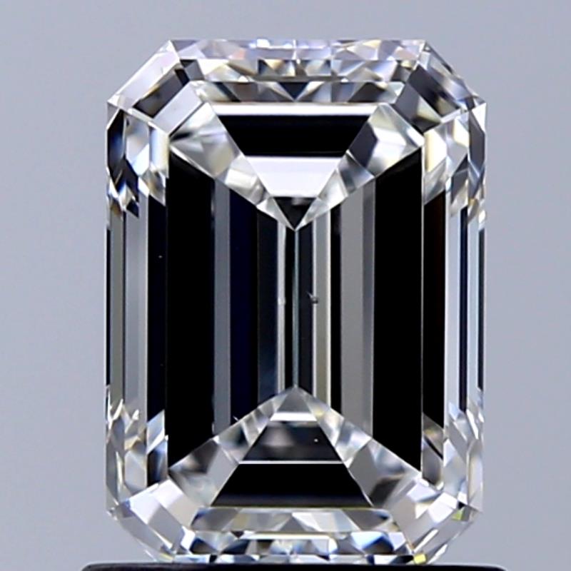 GIA 1.3 Carat Emerald Natural Diamond 鑽石