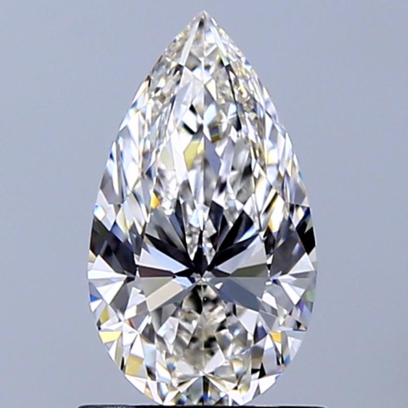 GIA 1 Carat Pear Natural Diamond 鑽石
