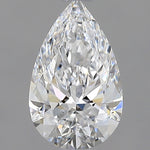 GIA 1 Carat Pear Natural Diamond 鑽石
