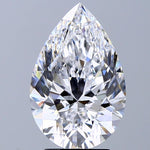 GIA 3.51 Carat Pear Natural Diamond 鑽石