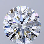 GIA 3.55 Carat Round Brilliant Natural Diamond 鑽石