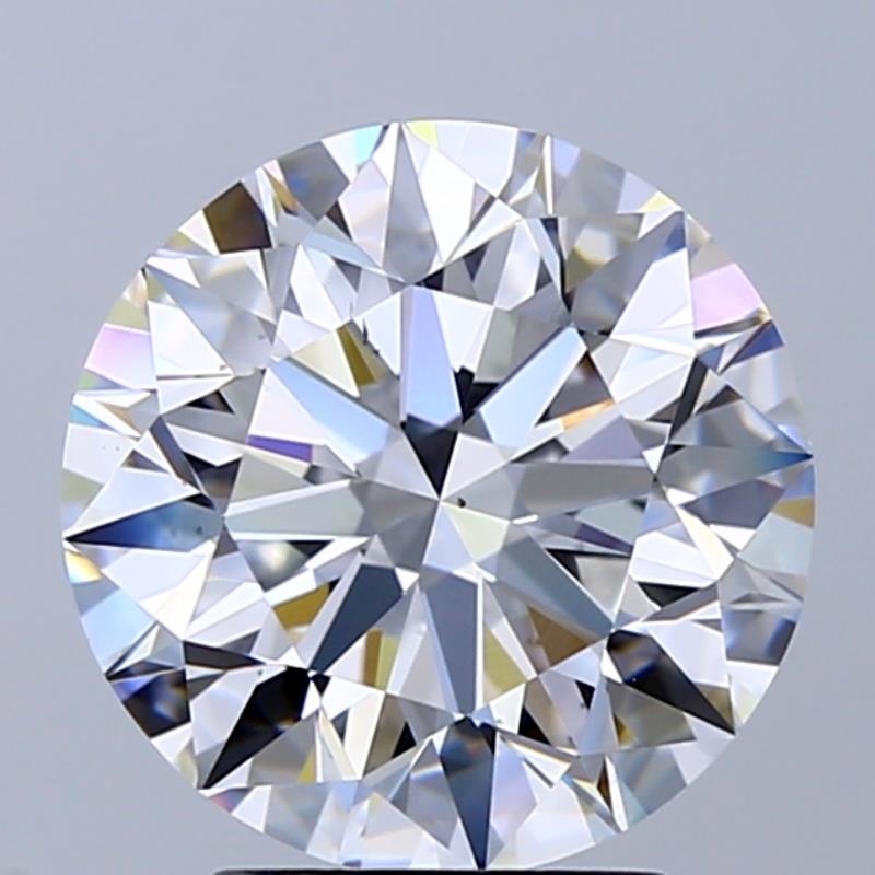 GIA 3.55 Carat Round Brilliant Natural Diamond 鑽石