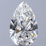 GIA 2 Carat Pear Natural Diamond 鑽石
