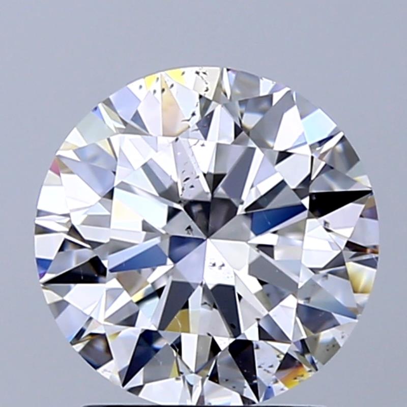 GIA 2 Carat Round Brilliant Natural Diamond 鑽石