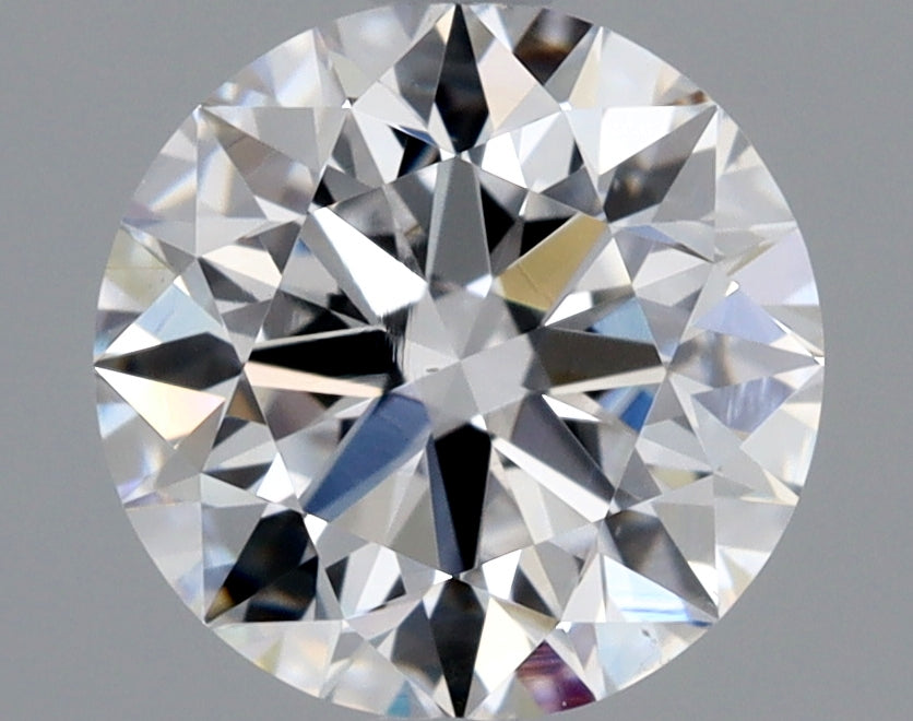 GIA 1.12 Carat Round Brilliant Natural Diamond 鑽石