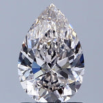 GIA 1 Carat Pear Natural Diamond 鑽石