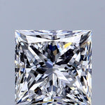 GIA 1 Carat Princess Cut Natural Diamond 鑽石