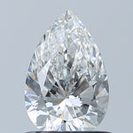 GIA 0.8 Carat Pear Natural Diamond 鑽石