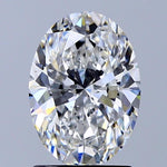 GIA 1.71 Carat Oval Natural Diamond 鑽石