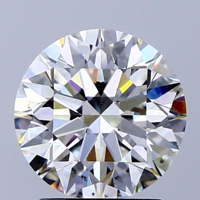 GIA 2.01 Carat Round Brilliant Natural Diamond 鑽石